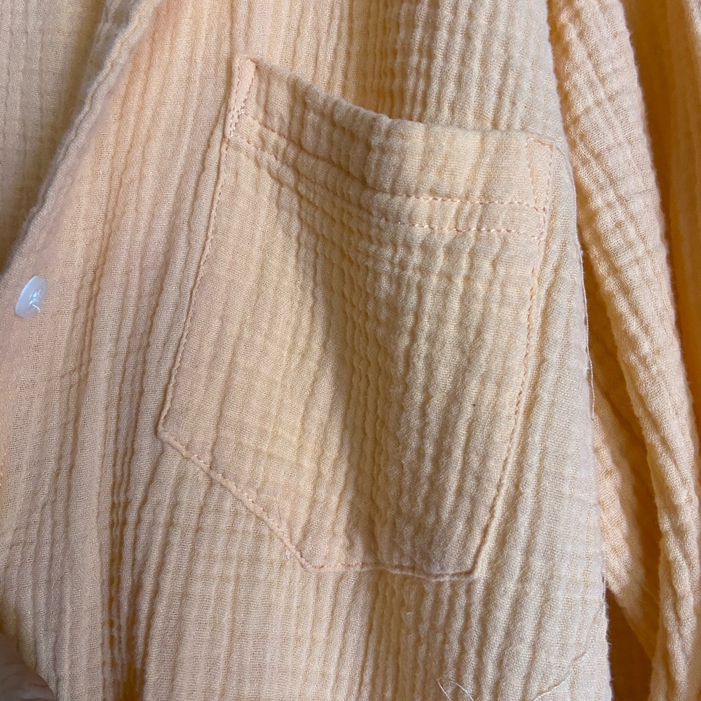 J. Crew Classic-fit double gauze shirt Size 18 - Picture 4 of 10